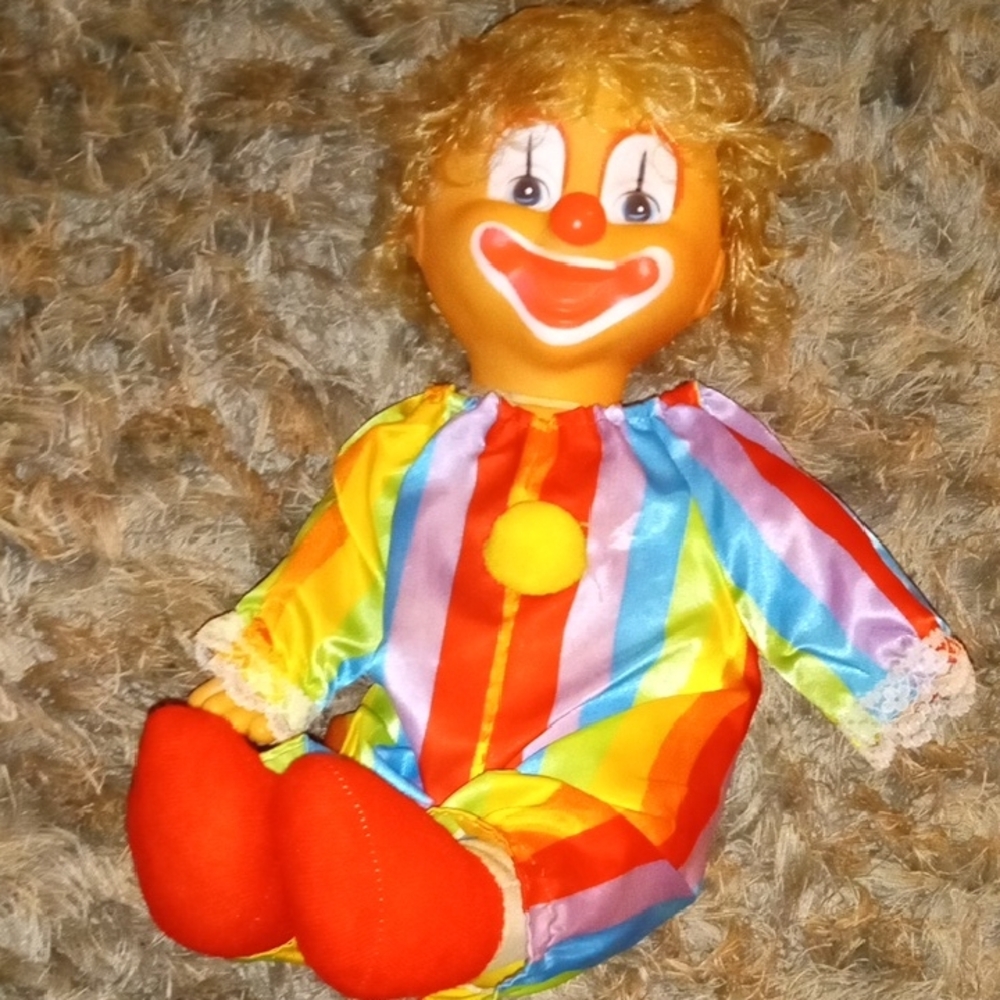 Colorful Clown Doll Toy